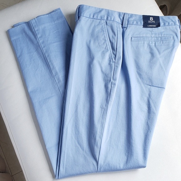 Lands' End Pants - Lands' End Light Blue Chinos Pants